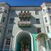 «Зелёный» сталинский дом в городе Ступино