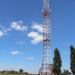 Вышка мобильной связи в городе Лазурное