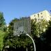 Basketball court in Warsaw city