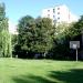 Basketball court in Warsaw city