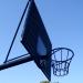 Basketball court in Warsaw city