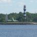 Daugavgrīva lighthouse in Riga city