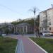 Площадь Мира в городе Холмск