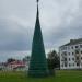 Каркас новогодней ёлки в городе Великий Устюг