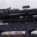 Паровоз-памятник Эр 767-56 в городе Всеволожск