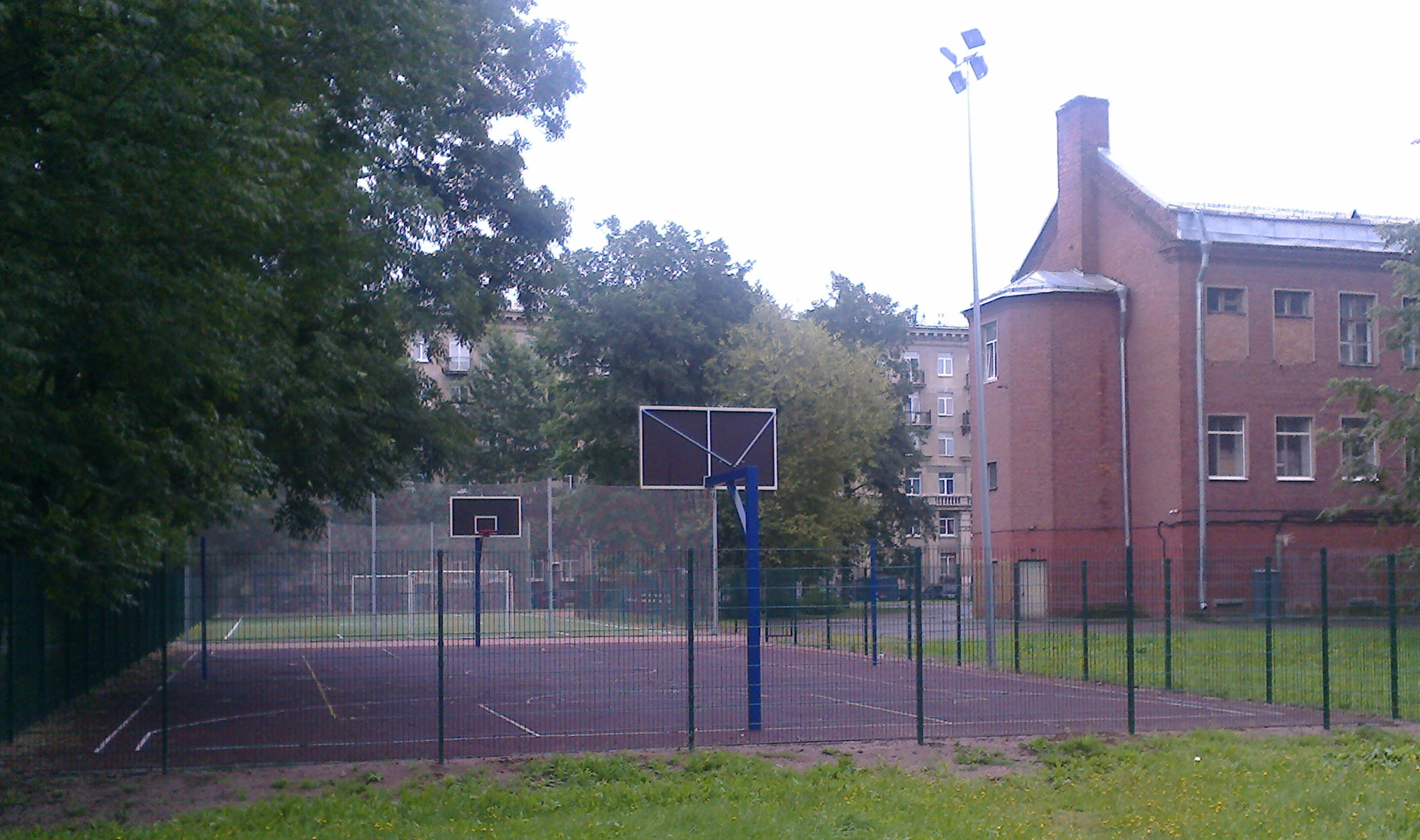 School sports ground Saint Petersburg pitch (sports field / ground)