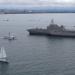 Independence-class littoral combat ship in San Diego, California city