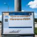 Bus stop Krustkalni in Riga city