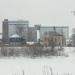 Здание элеватора Вологодского комбината хлебопродуктов в городе Вологда