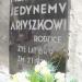 The tomb of Magdziński family in Warsaw city
