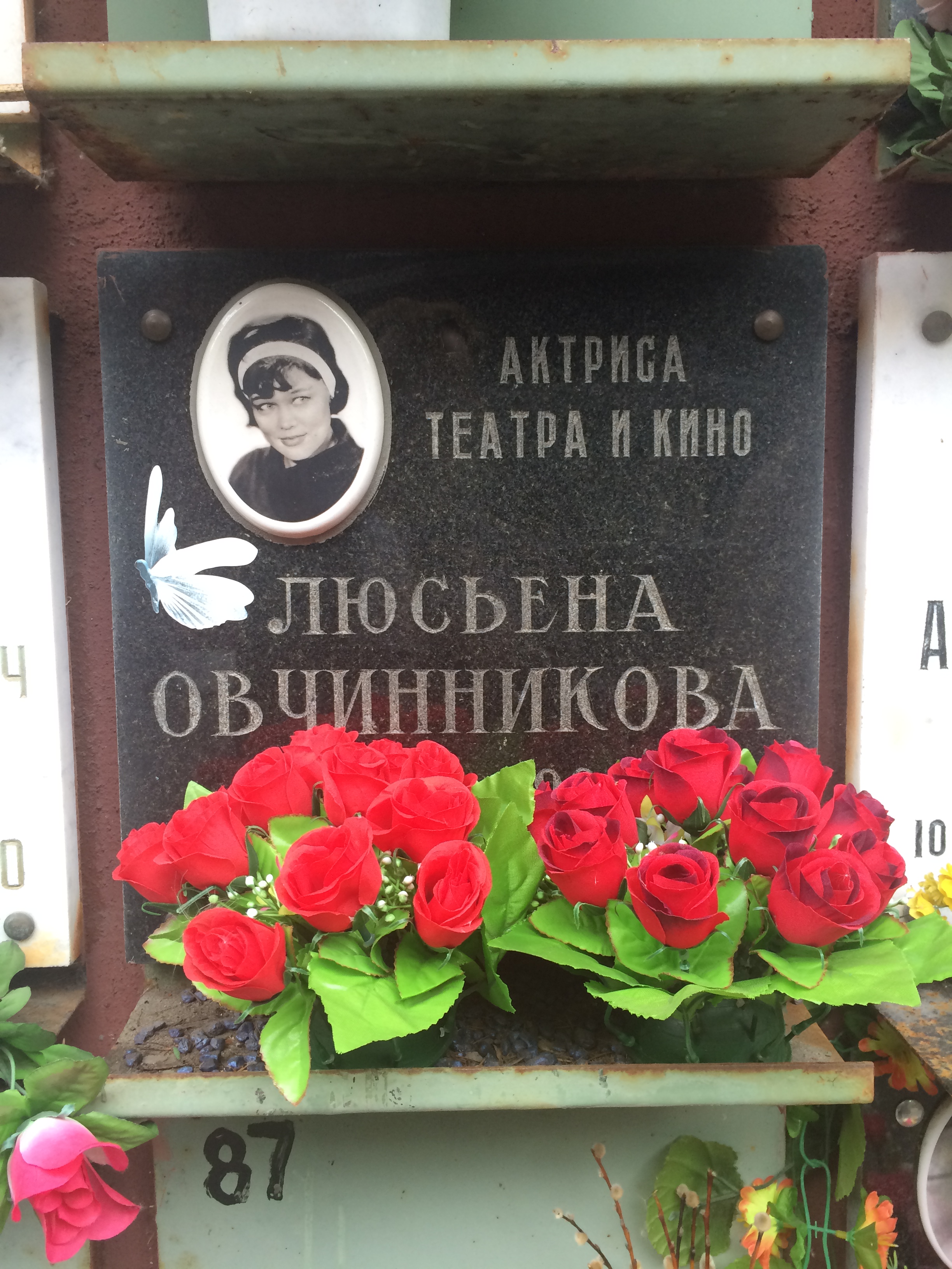 Введенское кладбище Люсьена Овчинникова