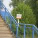 Надземный пешеходный переход в городе Вычегодский