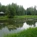 Декоративный пруд в городе Долгопрудный