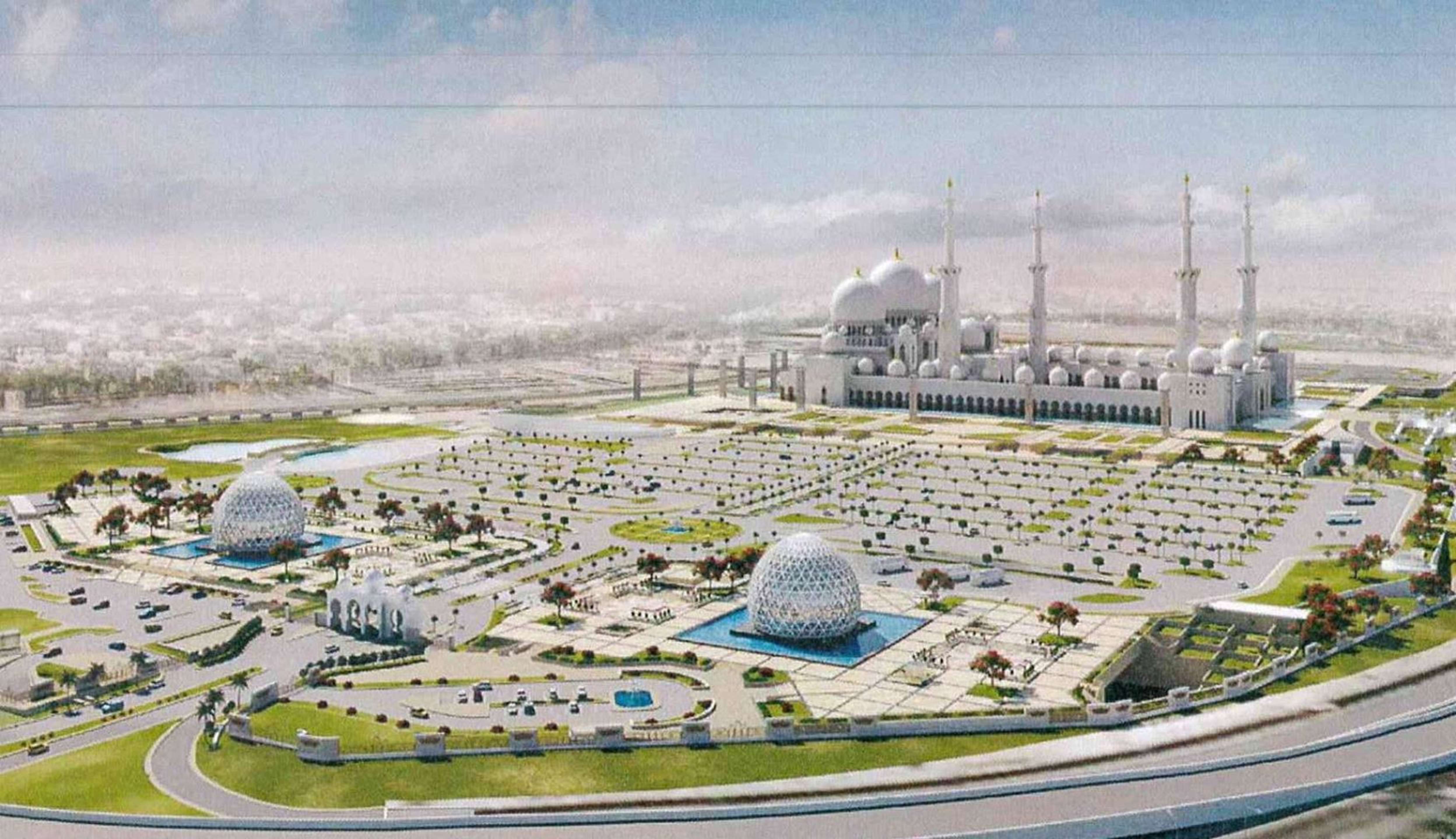 Sheikh Zayed Grand Mosque Centre And Plaza Abu Dhabi