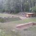 The shooting ground of army