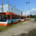 Sukhumi trolleybus park in Sokhumi city