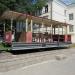 Monument to Vitebsk tramway and sculpture of Conductor in Viciebsk (Vitebsk) city