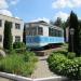 Soviet Kh tramcar as monument in honor of the 110th anniversary of the opening of the tramway in Vitebsk in Viciebsk (Vitebsk) city