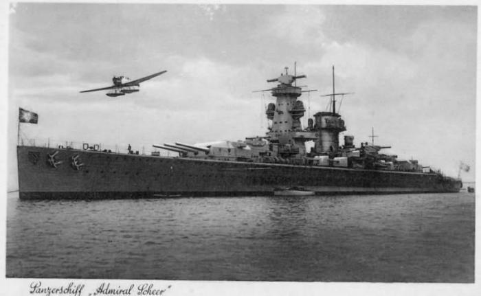 Wreck Admiral Scheer - Kiel