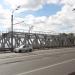 Железнодорожный мост через реку Казанку в городе Казань