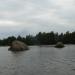 Камни в проливе в городе Выборг