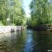 Старый шлюз № 28 Лавола в городе Выборг