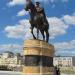 Monument of Dame Gruev in Skopje city