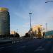 Polish Cavalry Roundabout in Warsaw city