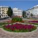 Клумба в городе Казань