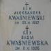The tomb of Kwaśniewski family in Warsaw city