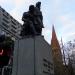 Burke and Wills Statue in City of Melbourne, Victoria city