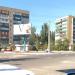 Клумба на пересечение улицы Гагарина и проспекта Лунина в городе Мариуполь
