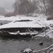 Затонувшее неопознанное судно в городе Дзержинский