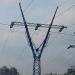 Опора ЛЭП в городе Реутов