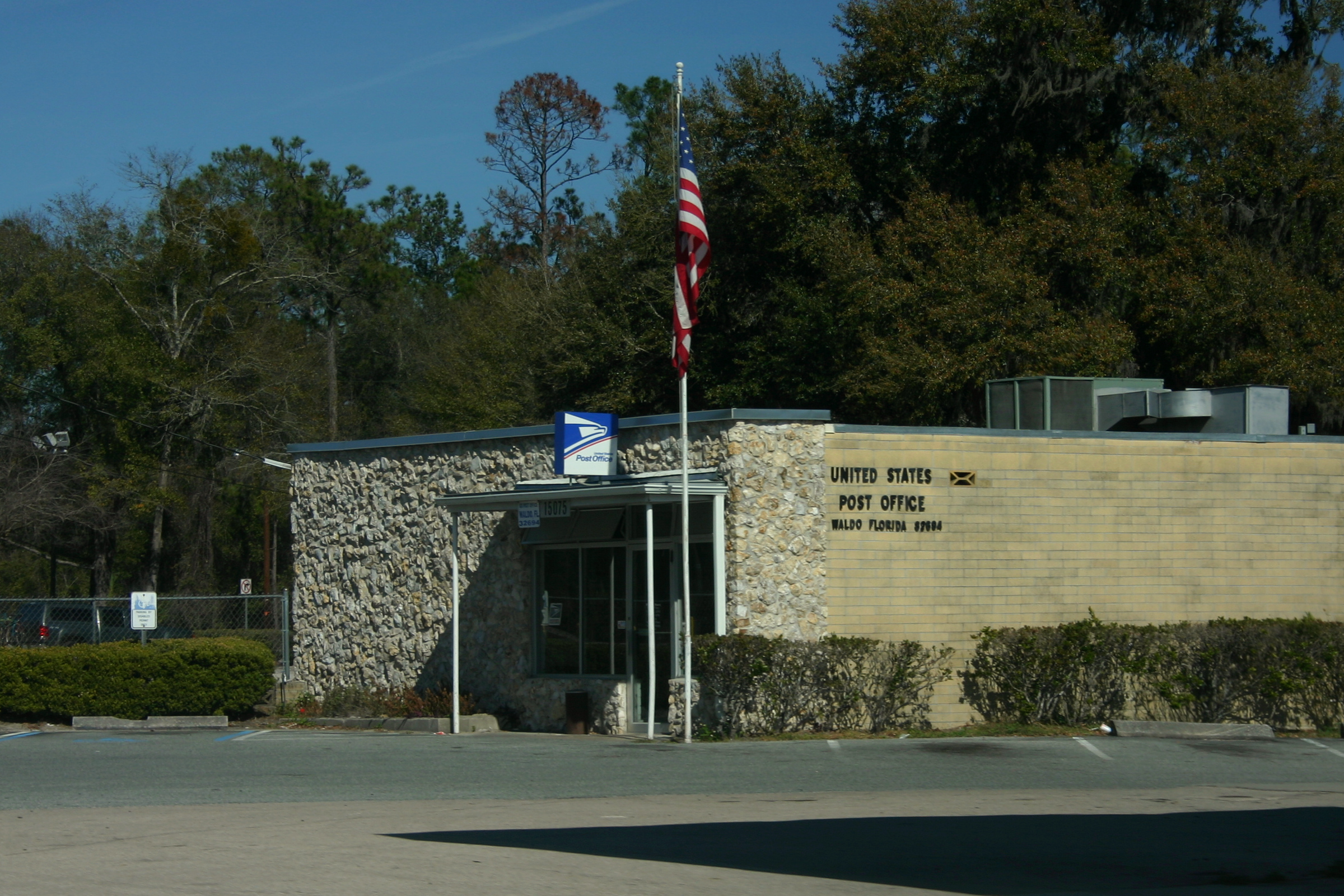Waldo Post Office Waldo, Florida