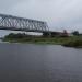 Коломенский железнодорожный мост через реку Москву в городе Коломна