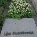 The tomb of Jan Parandowski in Warsaw city