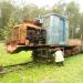 Narrow gauge railroad yard