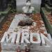 The tomb of Miron Białoszewski in Warsaw city