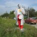 Декоммунизированная статуя Ленина в городе Циркуны