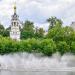 Светодинамический фонтан в городе Москва