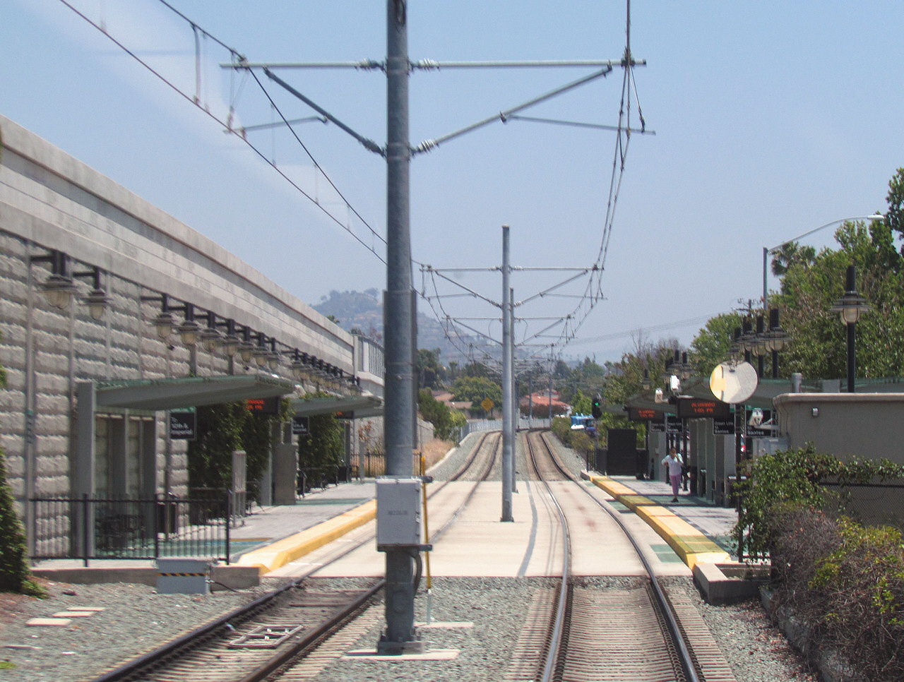 Alvarado Trolley Station   San Diego, California