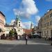 City promenade in Lublin city