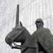 Estátua equestre de Dom Afonso Henriques na Porto city