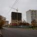Строящийся жилой дом в городе Подольск