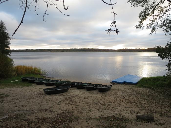 Лодочная станция на Истринском водохранилище