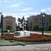 Бывший памятник в городе Омск