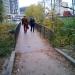 Пешеходный мост через реку Баньку в городе Красногорск