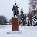 Monument of V. I. Lenin in Staraya Russa city