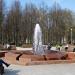 Muraviov's mineral fountain in Staraya Russa city